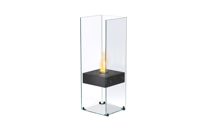 EcoSmart Fire Ghost Designer Fireplace Black