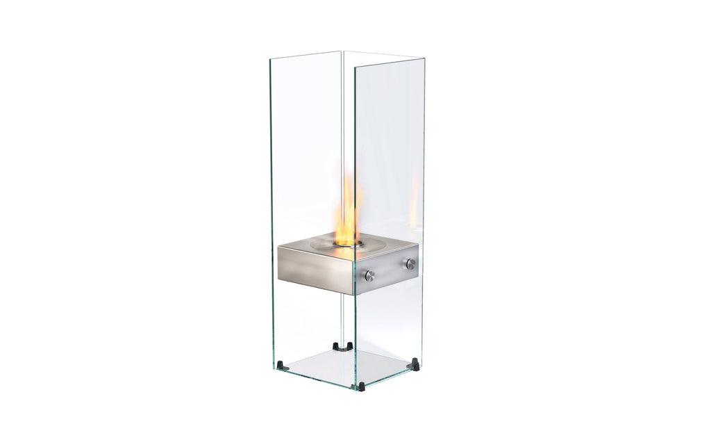 EcoSmart Fire Ghost Designer Fireplace Stainless Steel