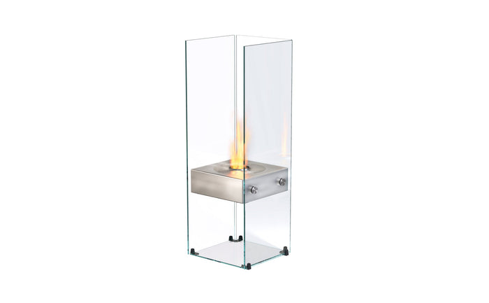 EcoSmart Fire Ghost Designer Fireplace Stainless Steel