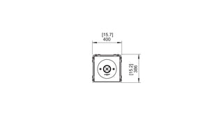 EcoSmart Fire Ghost Designer Fireplace Stainless Steel