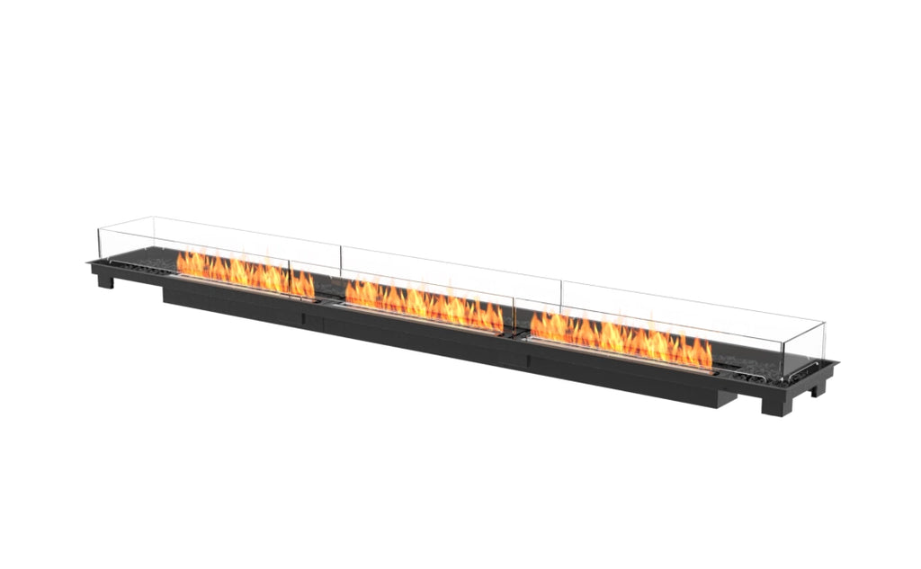EcoSmart Fire Linear 130 Gas Fire Pit Kit Black