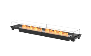 EcoSmart Fire Linear 90 Fire Pit Kit Black