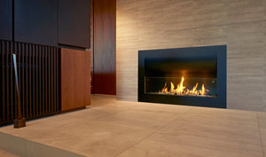 EcoSmart Firebox 1100CV Curved Fireplace Black