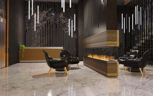  EcoSmarts Flex Fireplace 158IL Fireplace Insert Lifestyle Image 