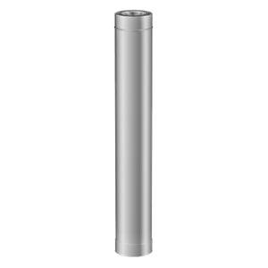 4” Balanced Gas Flue -  Straight Lengths - Stainless Steel