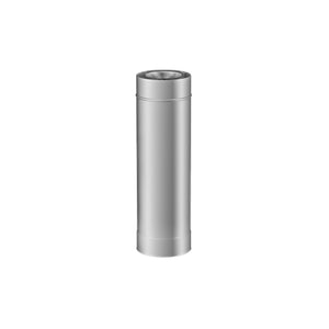 4” Balanced Gas Flue -  Straight Lengths - Stainless Steel