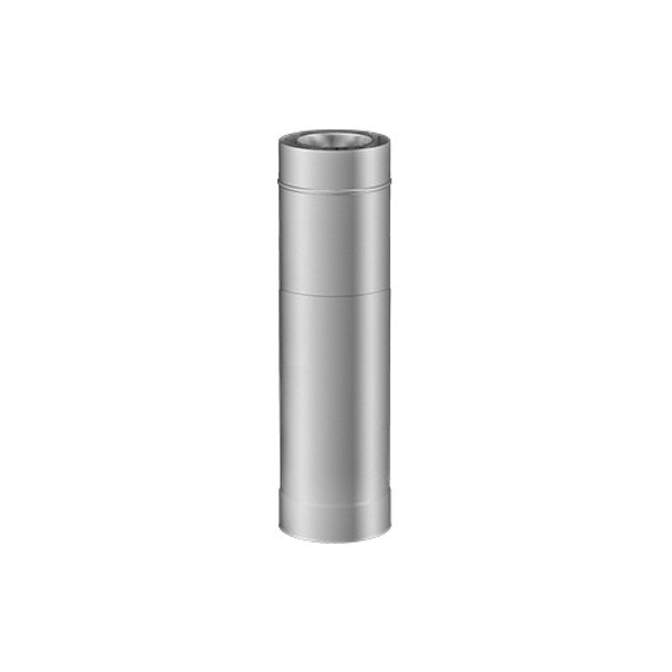 5” Balanced Gas Flue -  Adjustable Length - Stainless Steel