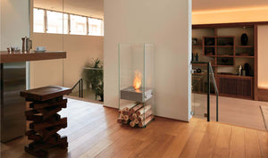 EcoSmart Fire Ghost Designer Fireplace Black