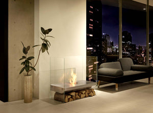 EcoSmart Fire Igloo Designer Fireplace Stainless Steel