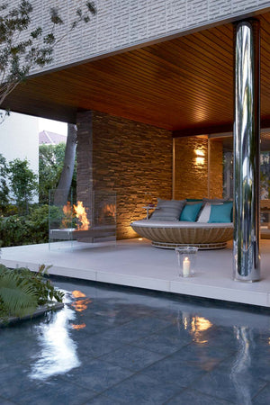 EcoSmart Fire Igloo Designer Fireplace Stainless Steel