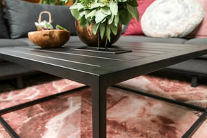 Ego Outdoor Lounge Set in Soot