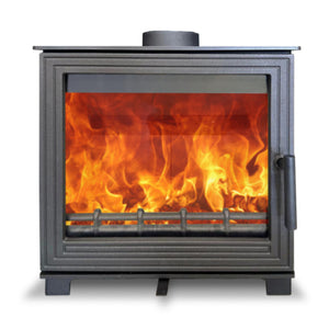 Woodford - Pankhurst Large 8kW Eco Design Wood Burning Stove cutout