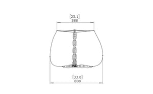 Blinde Design Stitch 75 Concrete Planter Graphite