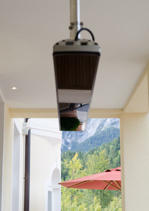 Heatscope Heater Vision 3200W Electric Radiant Heater Black